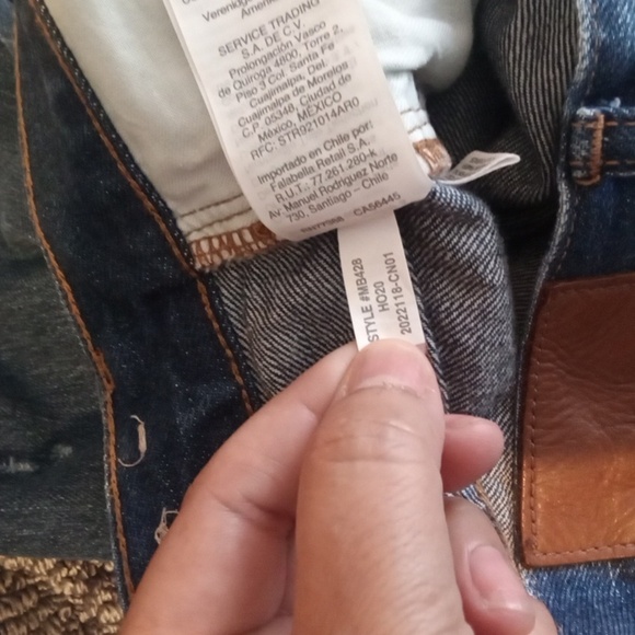 Madewell Classic Straught Jeans In Croston Wash Old School Womens 26 - Picture 8 of 13